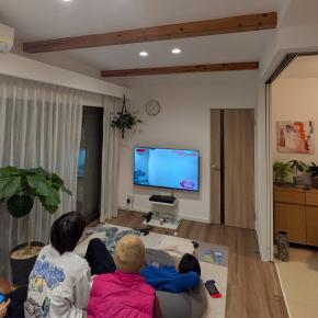 珍しく賑やかな我が家