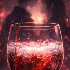 赤い糸｜痛みで染まる運命と、甘い泡の物語詩