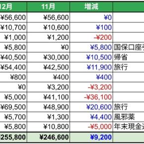 2025年12月の支出: 長崎旅行
