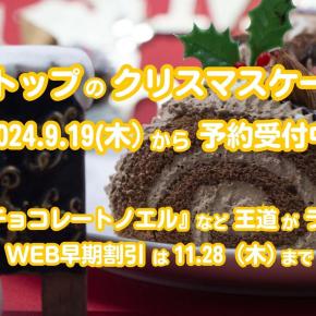 王道のベルギーチョコレートノエルで勝負のミニストップ！ コンビニのクリスマスケーキ2024 WEB早期予約で割引あり