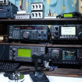 無線とエビ釣り