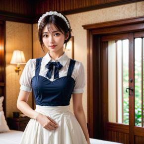 魅惑のメイドたち：優雅さとおもてなしの華