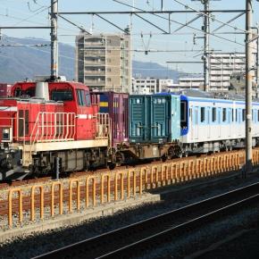 【甲種輸送】福岡市営地下鉄4000系4132F 甲種輸送 2025-12/23