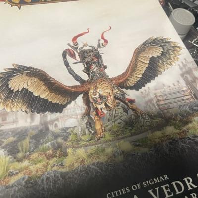 ウォーハンマーAOS シティオブシグマーを作る③ ターリア・ヴェドラを作るpart1
