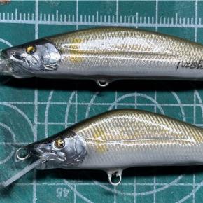 重心移動のMDミノー作り（ファイナル）