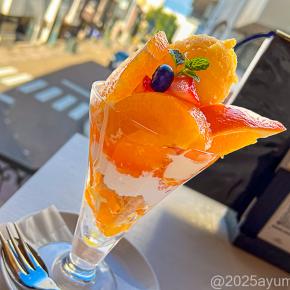 愛媛から届いた冬の果実が金沢でパフェに煌めく