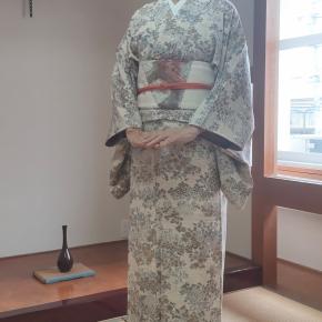 私は菊柄の浜ちりめん小紋 旅行前のゴタゴタ