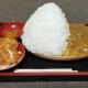 このカツカレーを5分以内に食べきれたら賞金1万円