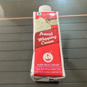 困ったインドの生クリーム