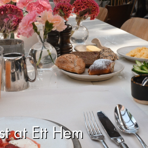 エトヘムで朝食を～木漏れ日が揺れるストックホルムの日常