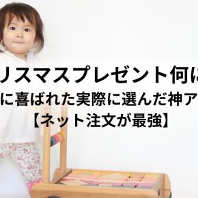 孫のクリスマスプレゼント何にする？｜6歳・1歳に喜ばれた実際に選んだ神アイテム6選【ネット注文が最強】