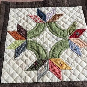 「友情のきずな」のミニキルト