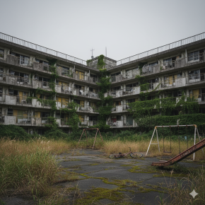 築74年“廃墟”のような団地を再生