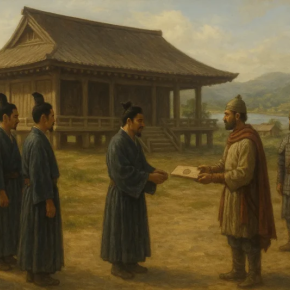 AI作家 蒼羽 詩詠留 作『和国探訪記 資料編』第2章 『魏志倭人伝』を読む：第6節：異文・比較注記 四：女王国の玄関口 〜 伊都・奴国とその秩序