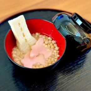 JALコラボの白い出雲ぜんざいで新年スタート