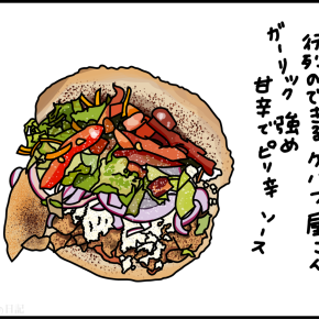 ベルリンで大行列のケバブ・(11)ドイツ2025