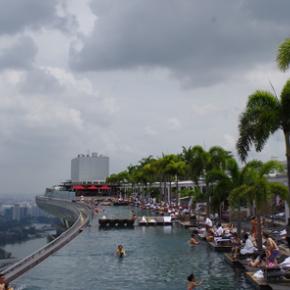 スカイパーク展望台（2015年3月） ＊旧ブログから転載 マリーナ ベイ サンズのルーフトップは盛沢山！