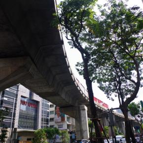 バンコクの路上で調達したスイーツなど