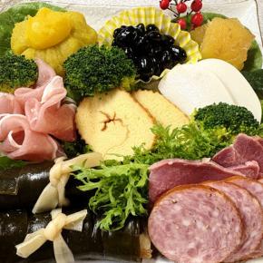 お節をオードブル風に＆ケール(亀)のお世話♪