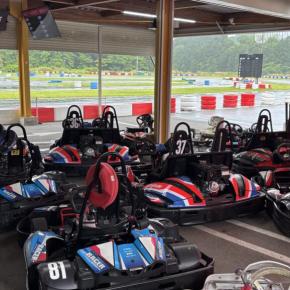 佐賀県のオーシャンカートランドでカートレス「へたれカップ」を開催しました