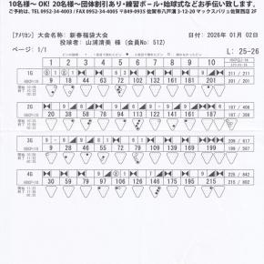 2026年 投げ初め