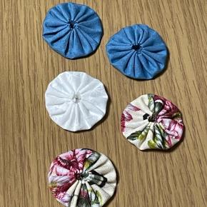 ハギレでヨーヨーキルト（ブルー系）