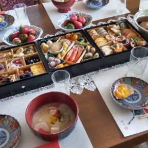 元旦 お節 蟹鍋