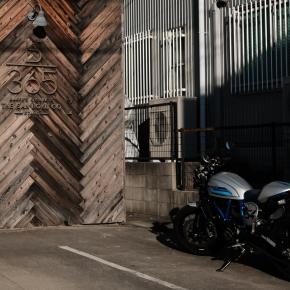 今朝は少し暖かくなってから。。。のんびりバイク朝散歩とカフェ巡り#8＠The 365 stand