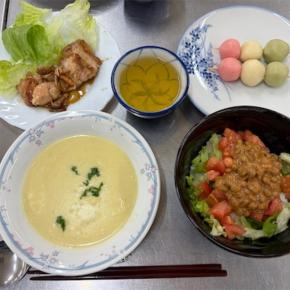 料理教室メニュー：さつまいもスープの魅力