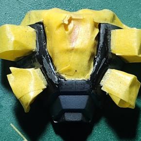 ☆ XM-01 デナンゾン 胸部の再塗装