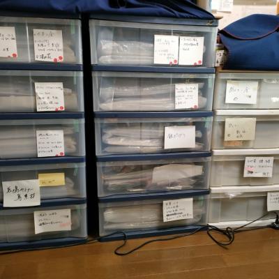 押し花の整理をどうにか終了・・・