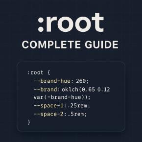 :root（ルート疑似クラス）完全ガイド：CSS設計の土台を強くする