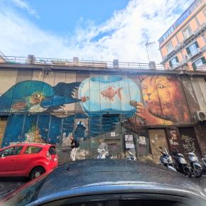 【新婚旅行】イタリア・ナポリ編②～ナポリ街の中のアートとマルゲリータ発祥のお店～