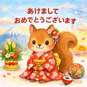 明けましておめでとうございます♪