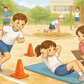 評価Cに落ち込む父、納得の母と娘