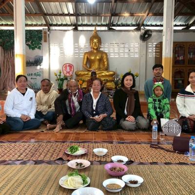 昨日は、寺院へ 詣でる。