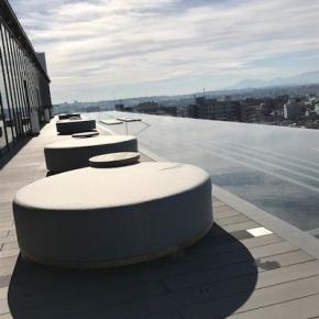 温泉のプール(^^♪