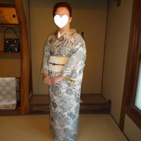 讃岐のキティさん・菊の大島紬・西陣織大会