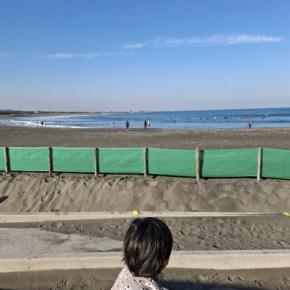 冬の海！孫とドライブがてらにお出かけ(^^♪