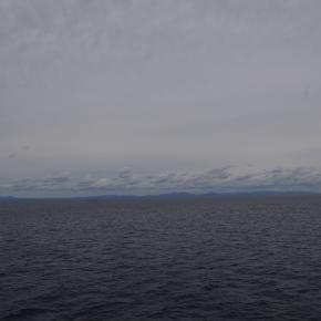 北海道上陸後、駅脇のモール内で塩ラーメン（2日目その4）