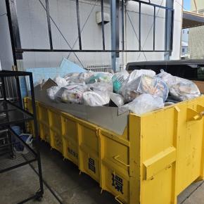 搬出作業と4時間の理事会