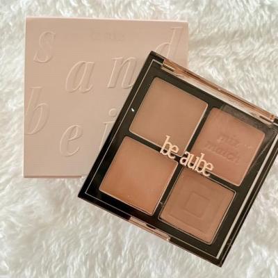 多幸感メイクにbe aubeミックスマッチチークパ レット 20261