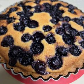 ブルーベリータルト焼きました