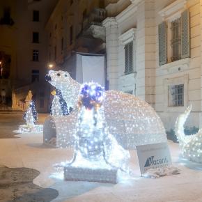 心あったかスポレートの意表つくイルミネーション
