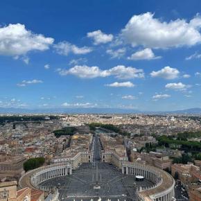 【イタリア】ヴァチカン市国、サン・ピエトロ大聖堂2 〜クーポラに上る