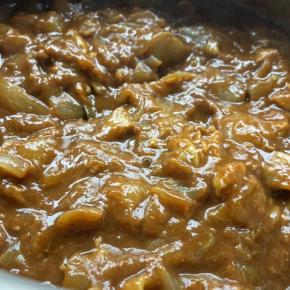 玉ねぎのカレー