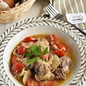 サバ缶でお手軽アクアパッツァ