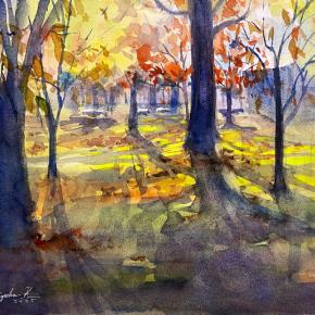 2025年12月「水彩的生活」本年もお世話になりました🎍