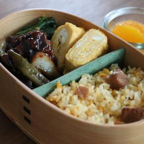 お弁当141日目「イベリコ豚の酢豚弁当」