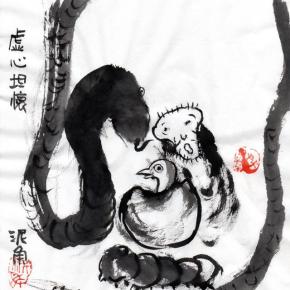 久しぶりの四文字遊び。虚心坦懐（きょしんたんかい）。